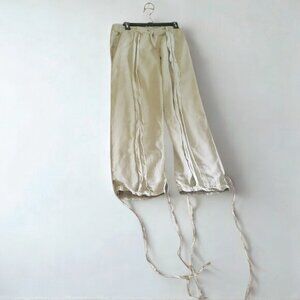 Rinascimento Italian Tan Cargo Pants Relaxed Fit, Sz M